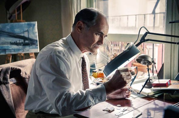 Rylance as Rudloph Abel in Bridge Of Spies